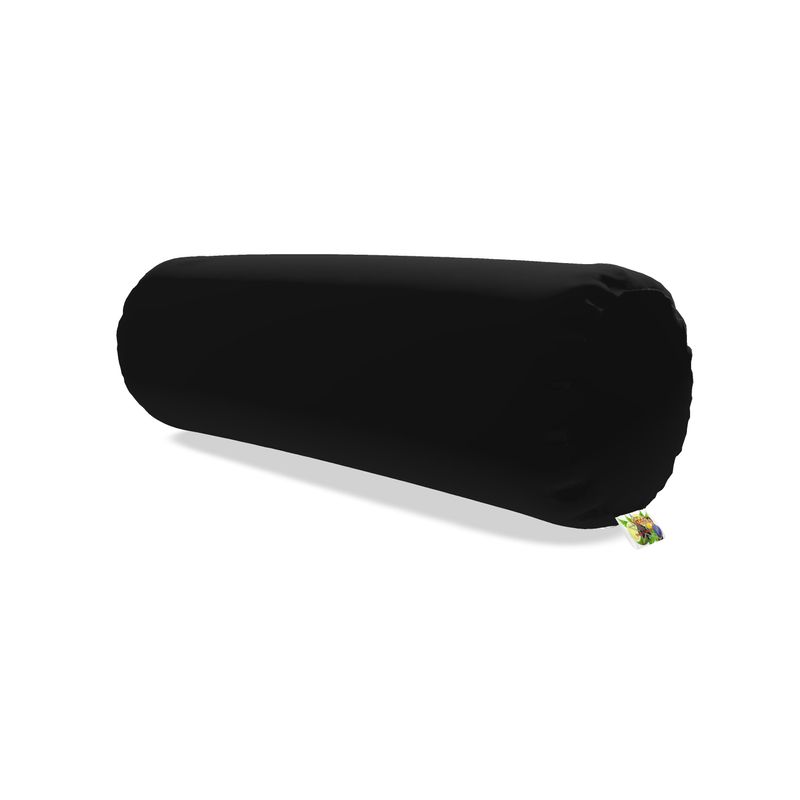 Black Gold Big Bolster Pillow
