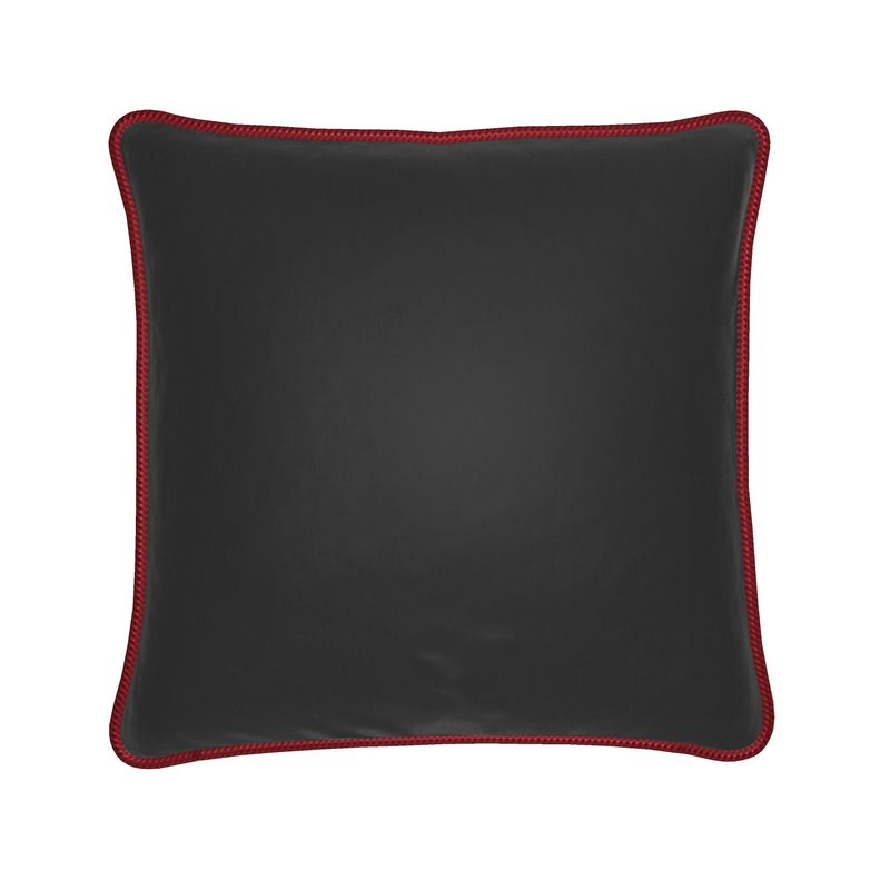 Black Gold Silk Pillows