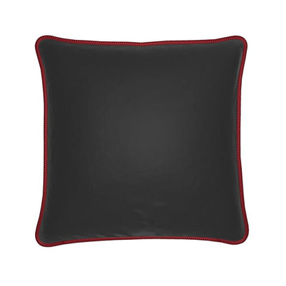 Black Gold Silk Pillows