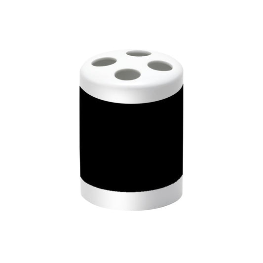 Black Gold Toothbrush Holder