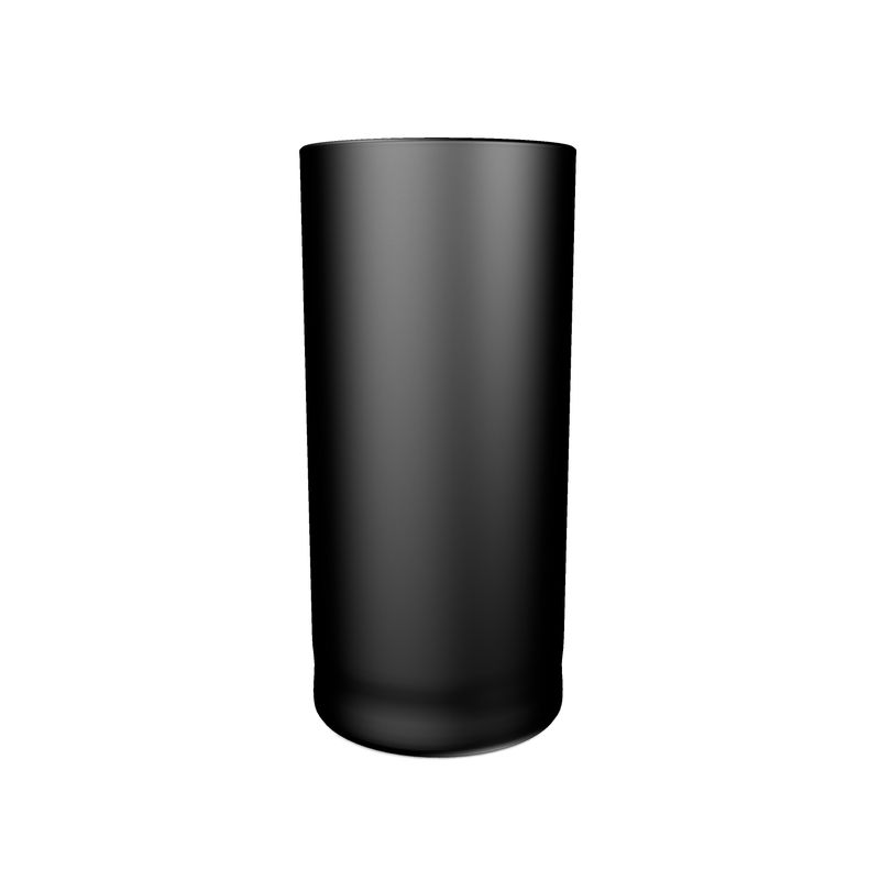 Black Gold Round Shot Glass (Set of 2)