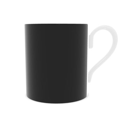 Black Gold Bone China Mug