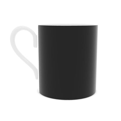 Black Gold Bone China Mug