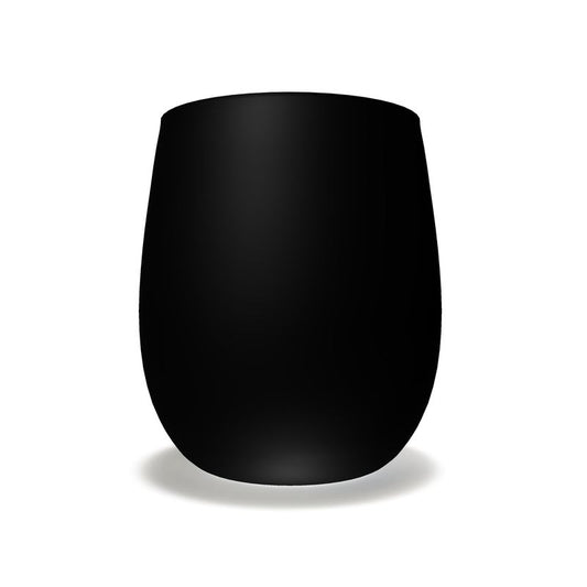 Black Gold Water Glass