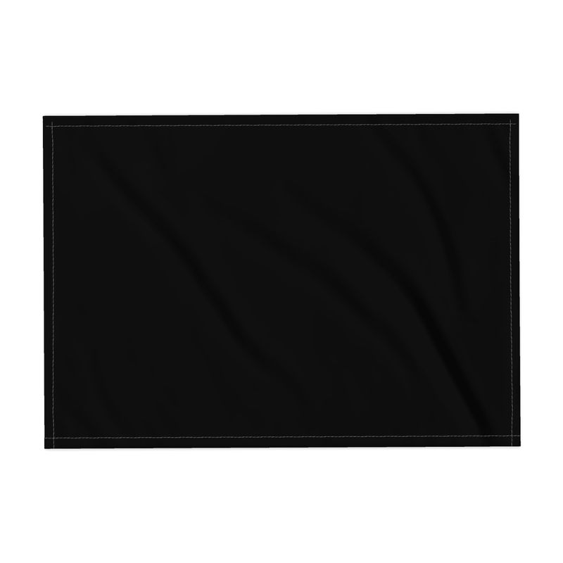 Black Gold Fabric Placemats