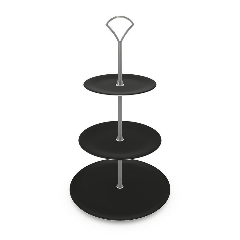 Black Gold Cake Stand