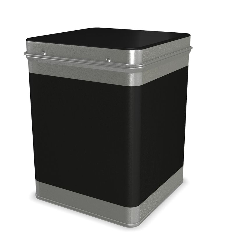 Black Gold Tin Box