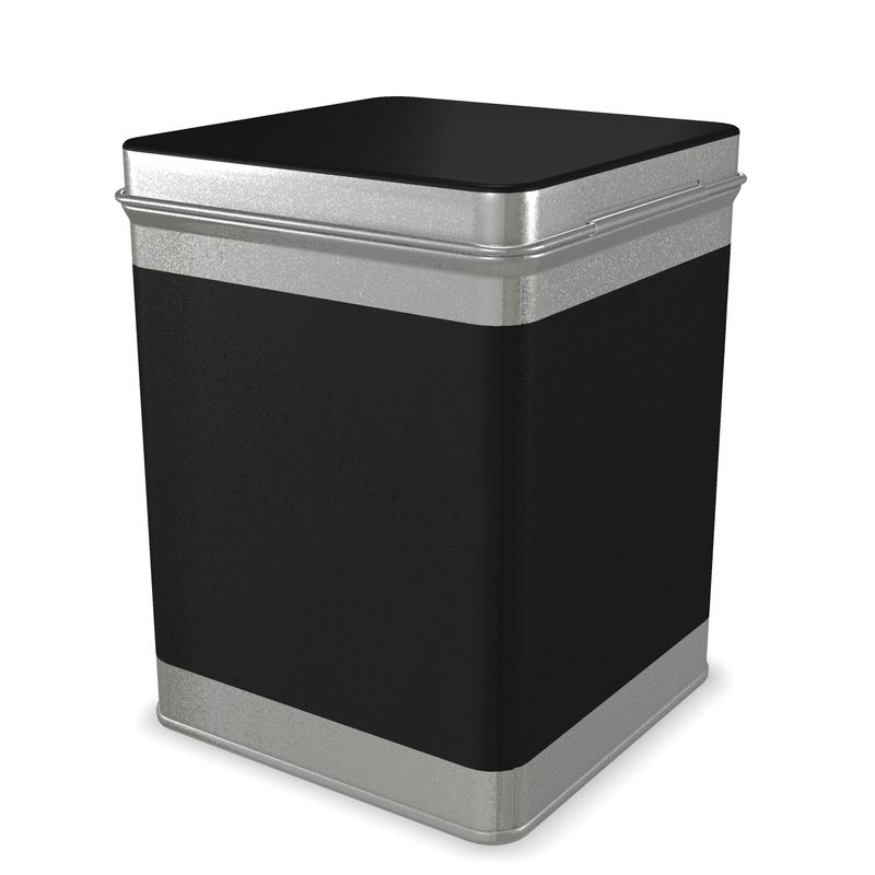 Black Gold Tin Box