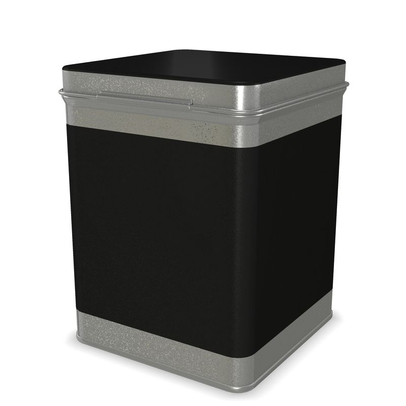 Black Gold Tin Box