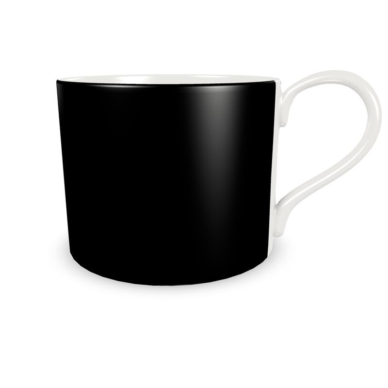 Black Gold Cup and Saucer