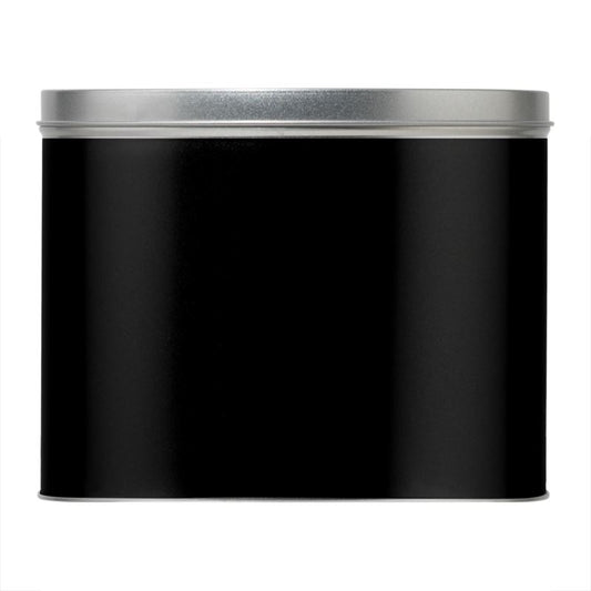 Black Gold Round Tin