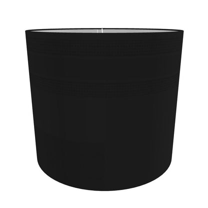Black Gold Drum Lamp Shade