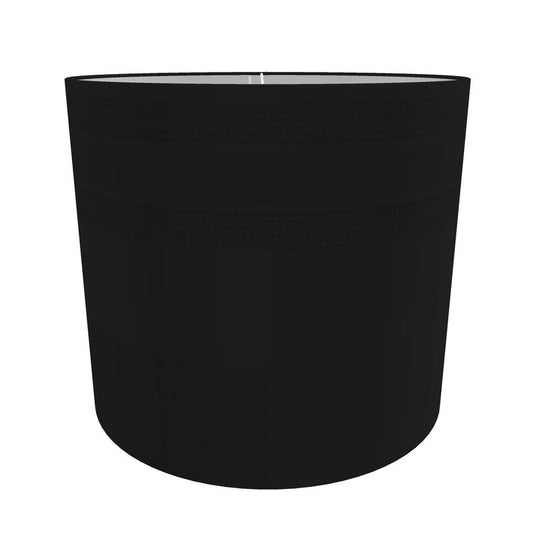 Black Gold Drum Lamp Shade