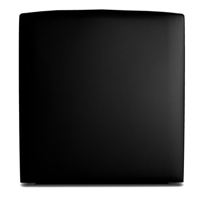 Black Gold Square Pouffe