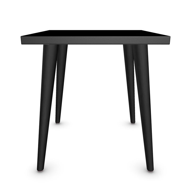 Black Gold Side Table