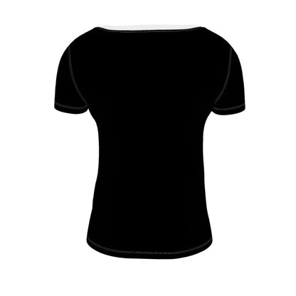 Black Gold Ladies Scoop Neck T-Shirt