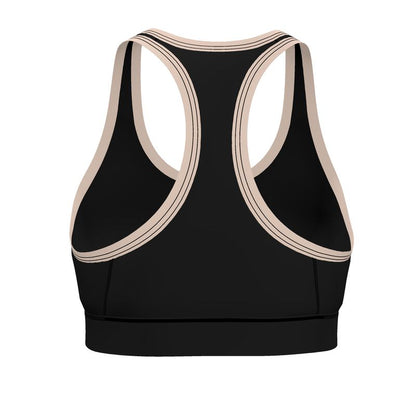 Black Gold Sports Bra