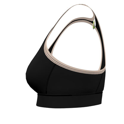 Black Gold Sports Bra