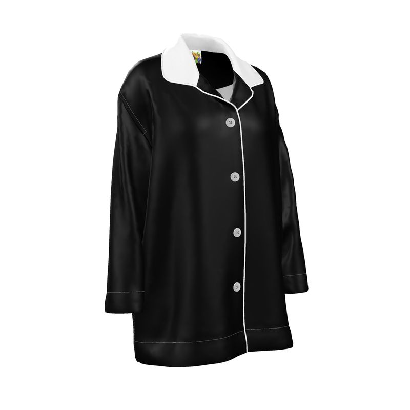 Black Gold Women's Luxury Pajama Shirt