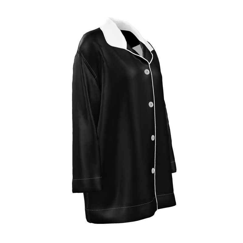 Black Gold Women's Luxury Pajama Shirt