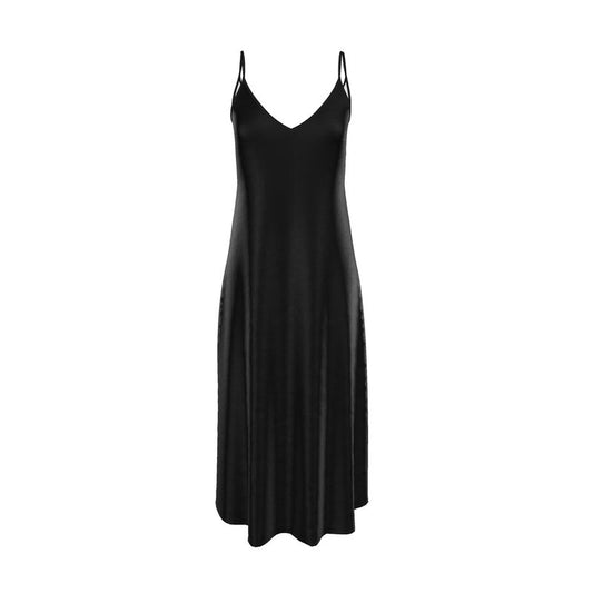 Black Gold Slip Dress