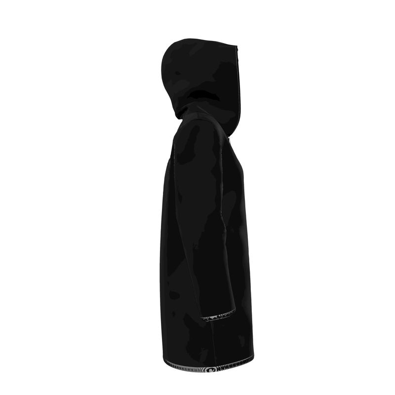 Black Gold Womens Hooded Rain Jacket