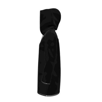 Black Gold Womens Hooded Rain Jacket