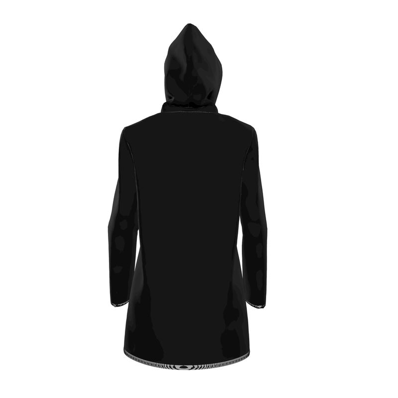 Black Gold Womens Hooded Rain Jacket