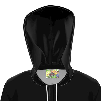 Black Gold Womens Hooded Rain Jacket