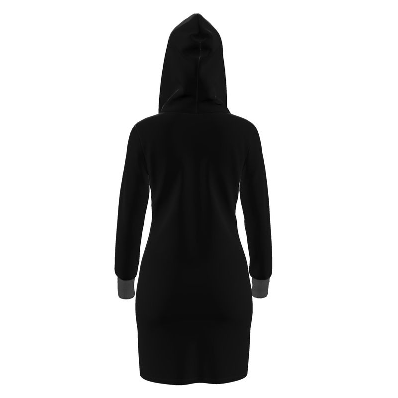 Black Gold Hoodie Dress