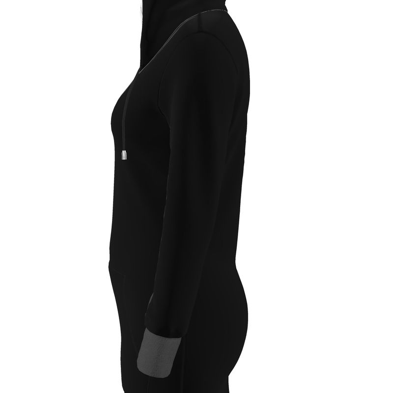 Black Gold Hoodie Dress