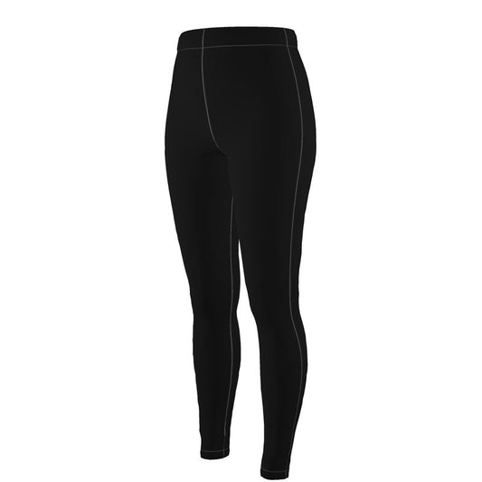 Black Gold High Waisted Leggings