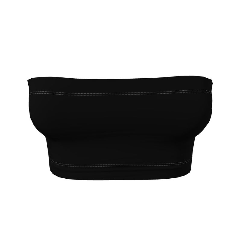 Black Gold Bandeau Tops