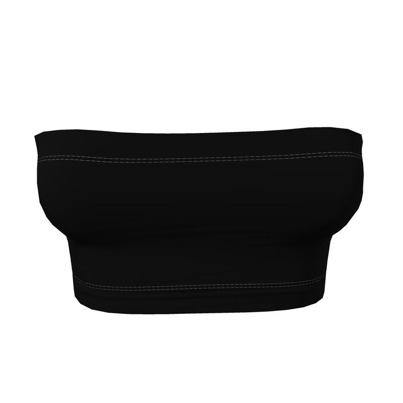 Black Gold Bandeau Tops