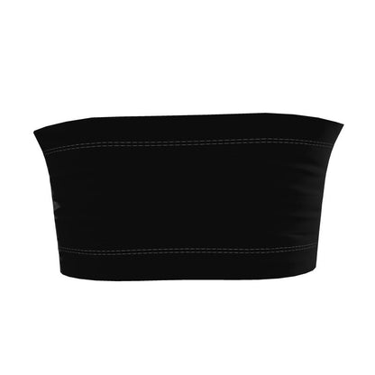 Black Gold Bandeau Tops