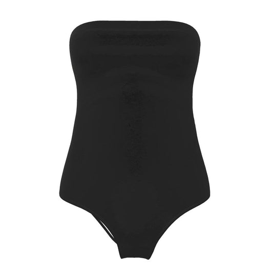 Black Gold Swimsuit Strapless