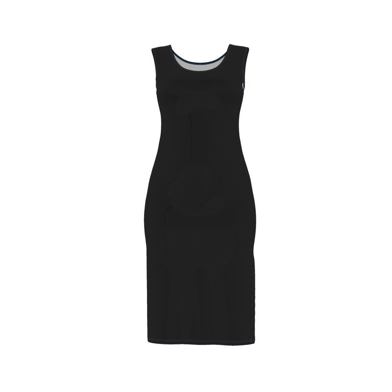 Black Gold Bodycon Dress