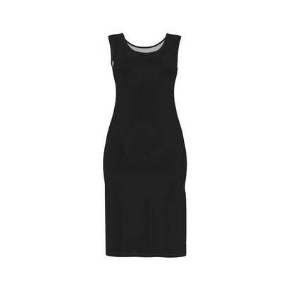 Black Gold Bodycon Dress
