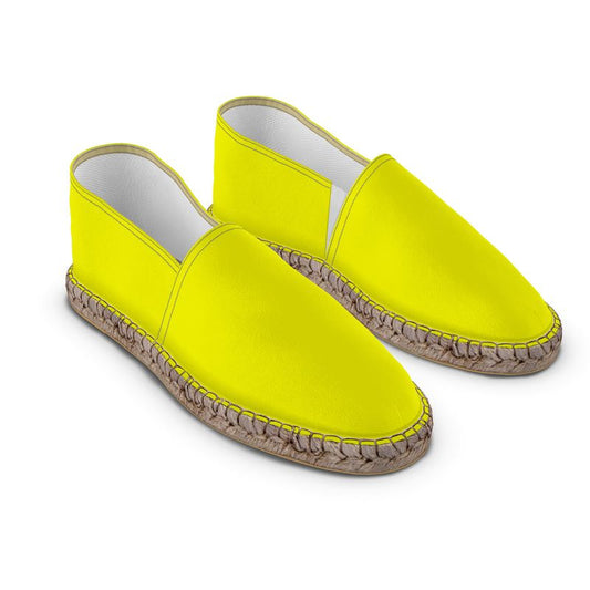 Light yellow Espadrilles