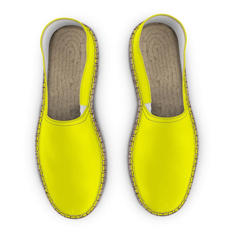 Light yellow Espadrilles