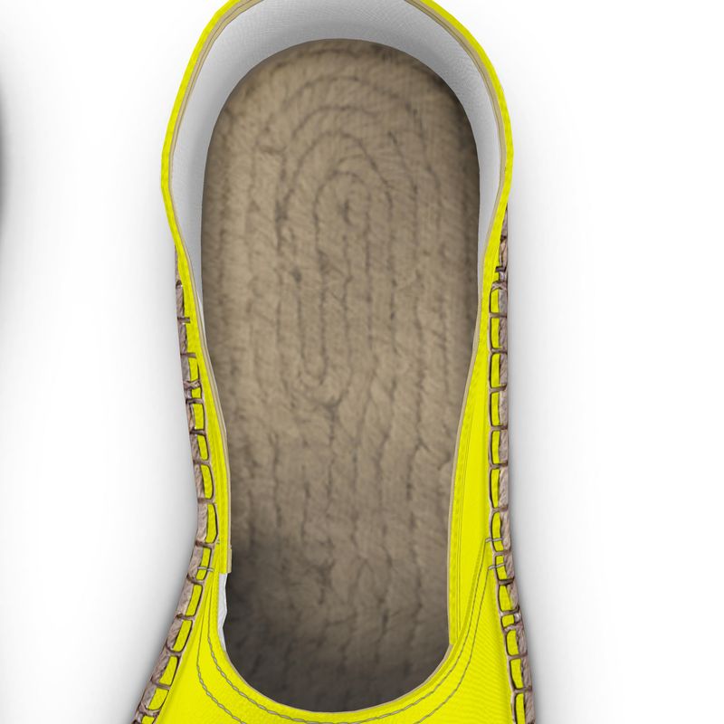 Light yellow Espadrilles