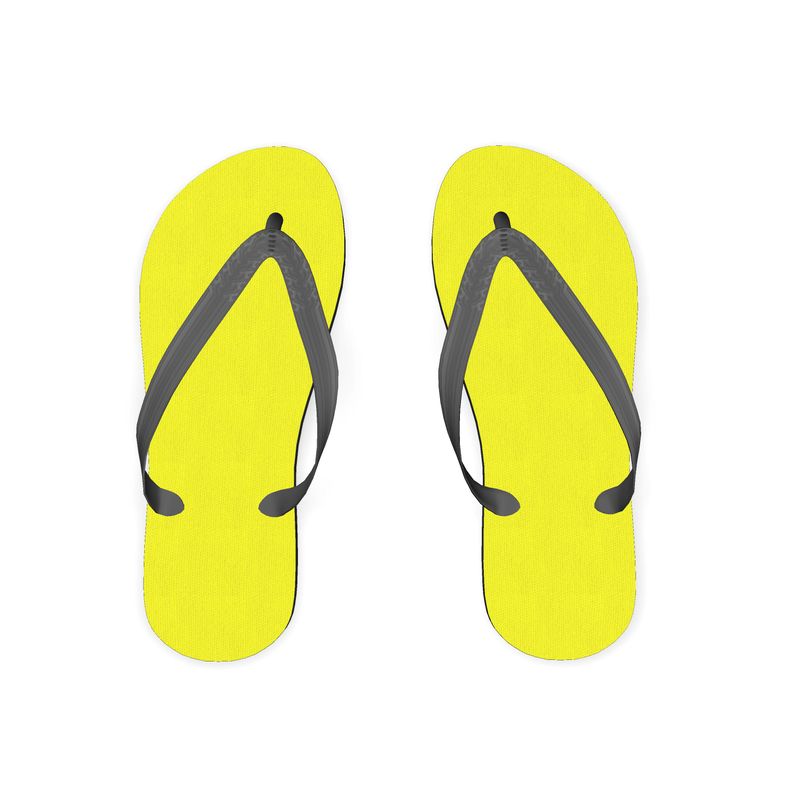 Light yellow Flip Flops