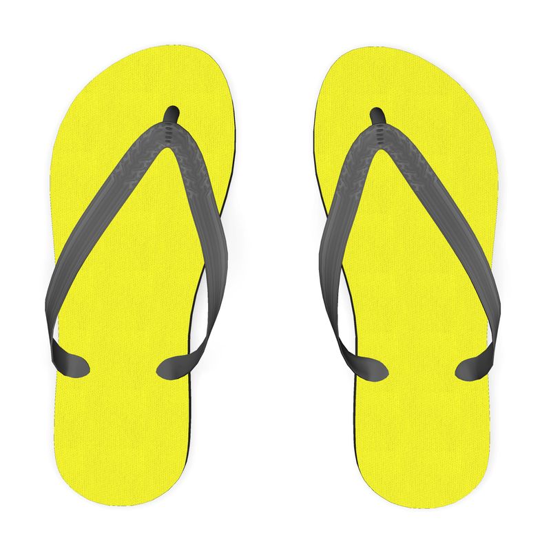 Light yellow Flip Flops