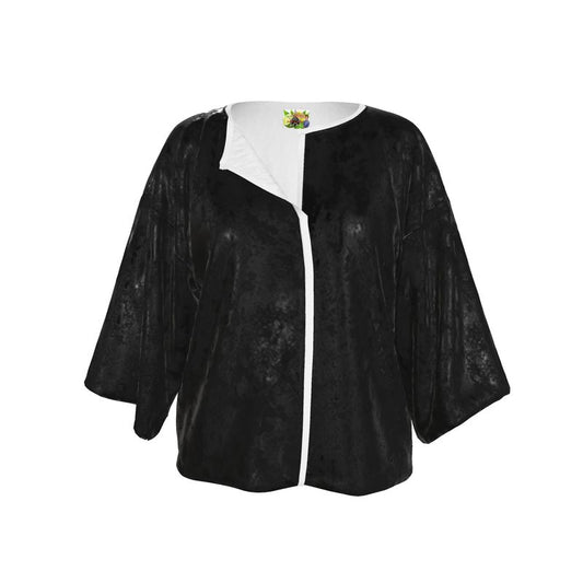 Black Gold Kimono Jacket