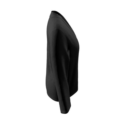 Black Gold Wrap Blazer