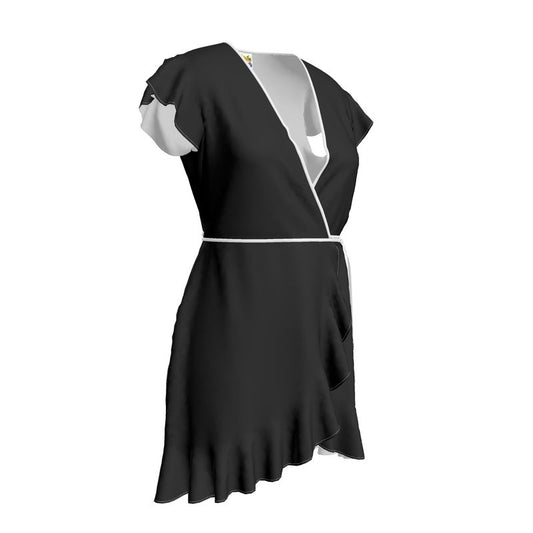 Black Gold Tea Dress