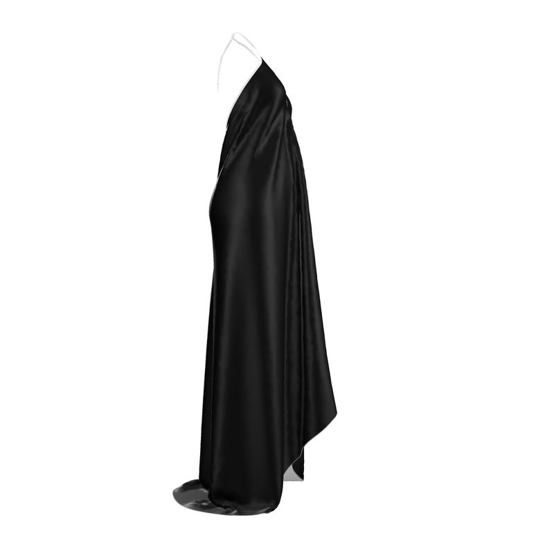 Black Gold Halterneck backless dress