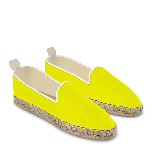 Light yellow Loafer Espadrilles