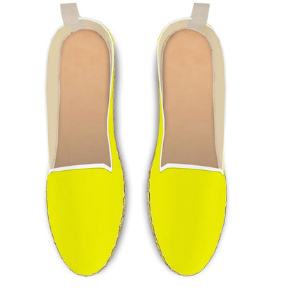 Light yellow Loafer Espadrilles