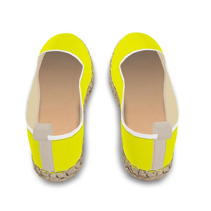 Light yellow Loafer Espadrilles